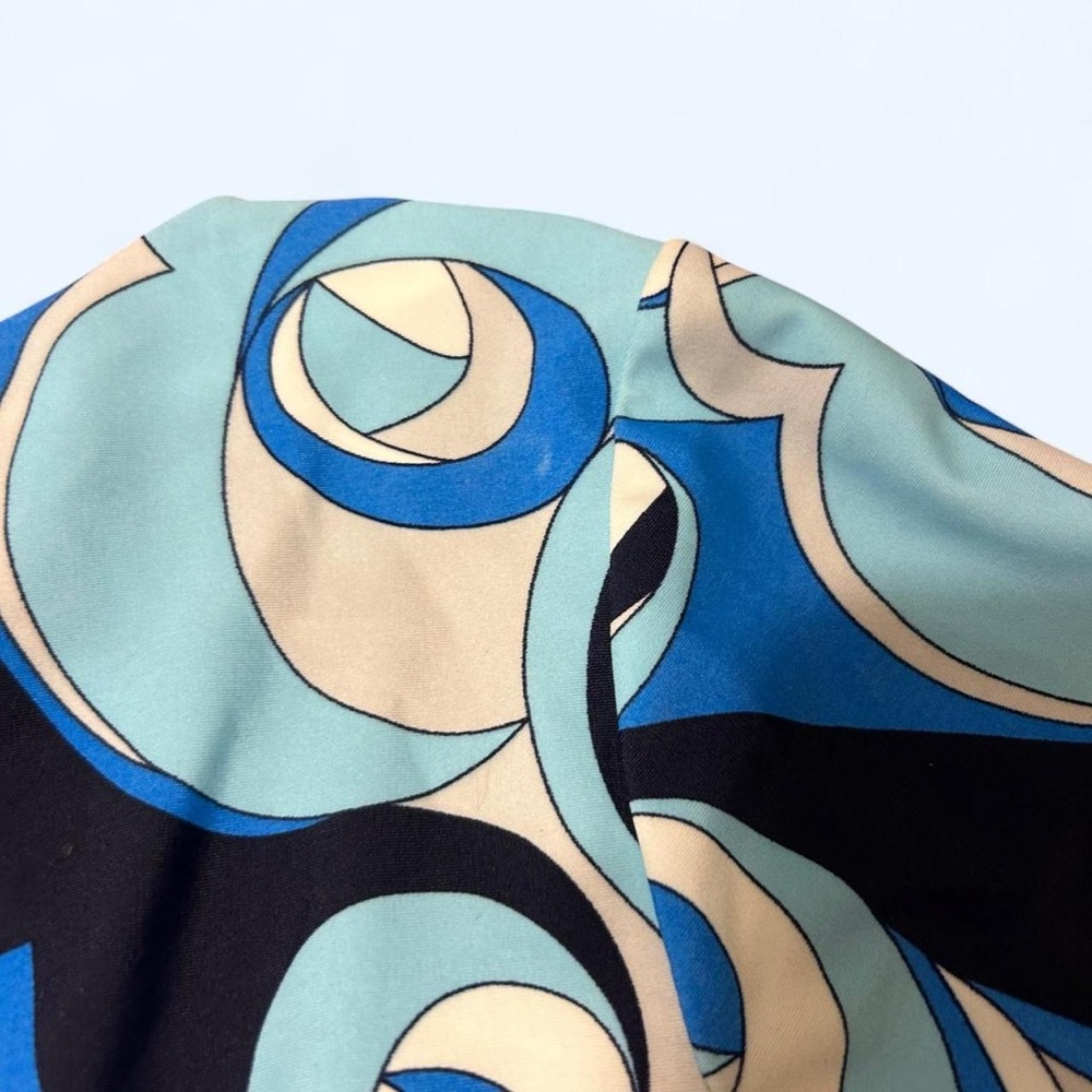 60s Blue Mod Shift Dress by Jude Connally! - Picture 7 of 8